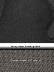 Коврики для автомобиля ARS Citroen C4 /2004-2010 Luxury цена и информация | Модельные текстильные коврики | kaup24.ee