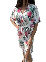Kleit lilledega Estee Brown, valge hind ja info | Kleidid | kaup24.ee