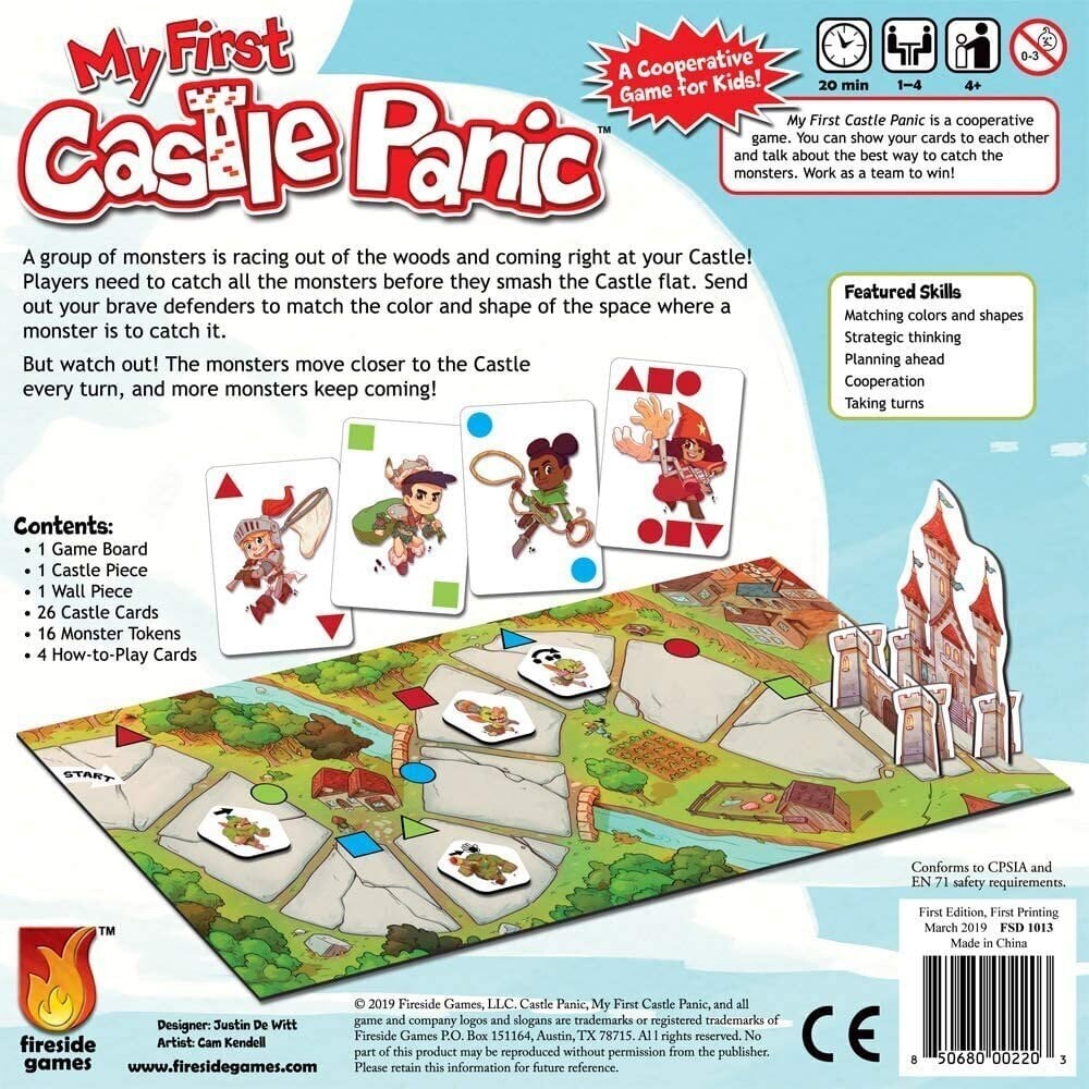 Настольная игра My First Castle Panic, ENG цена | kaup24.ee