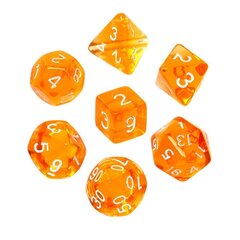 Набор игральных костей Rebel Rpg Mini Crystal, оранжевый. цена и информация | Настольные игры | kaup24.ee