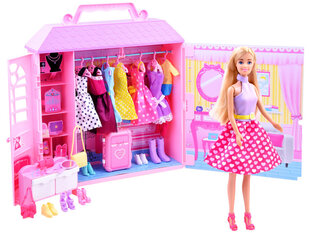 Anlily nukk koos garderoobiga hind ja info | Tüdrukute mänguasjad | kaup24.ee