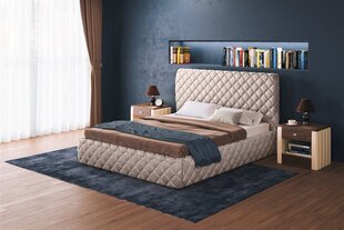 Voodi Harmony Luxury + madrats Sapnas 2 XL, 160x200cm, beež цена и информация | Кровати | kaup24.ee