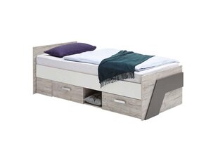Кровать Nona 1 90x200 см, коричневый цена и информация | Кровати | kaup24.ee