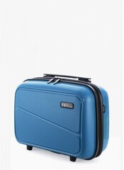 Kosmeetikakott Beauty case V&V Travel Peace Blue цена и информация | Чемоданы, дорожные сумки | kaup24.ee