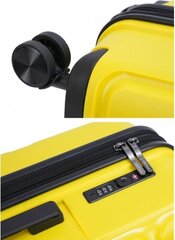 Kohver Trolley 55 cm V&V Travel Peace Yellow hind ja info | Kohvrid, reisikotid | kaup24.ee