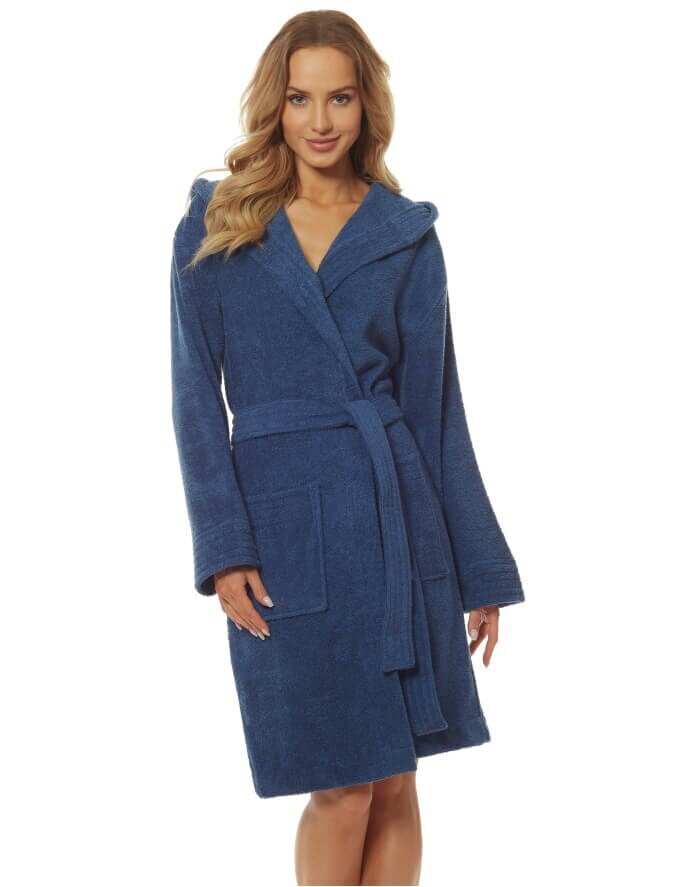 Hommikumantel "Katrin Blue" hind ja info | Naiste hommikumantlid | kaup24.ee