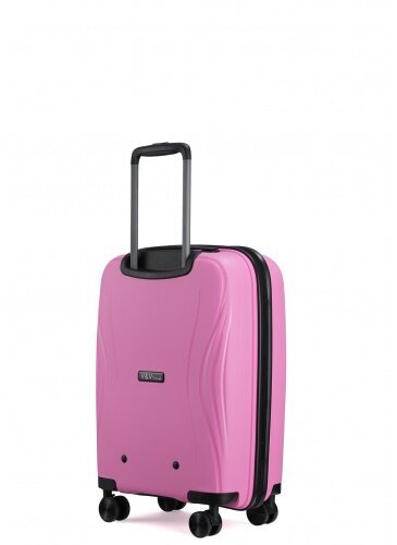 Kohver 55 cm V&V Travel Flash Light Pink hind ja info | Kohvrid, reisikotid | kaup24.ee