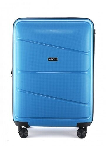 Kohver 65 cm V&V Travel Peace Blue цена и информация | Kohvrid, reisikotid | kaup24.ee