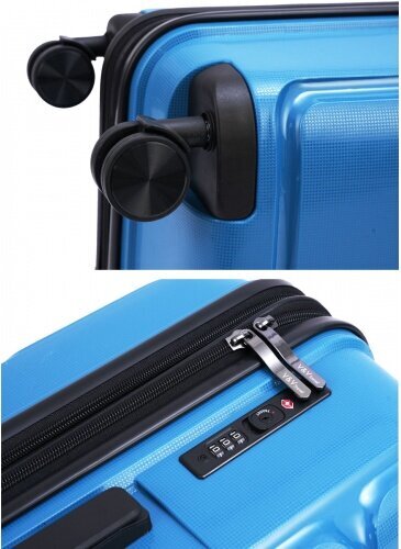 Kohver 65 cm V&V Travel Peace Blue hind ja info | Kohvrid, reisikotid | kaup24.ee
