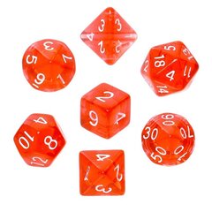 Täringukomplekt Rebel Rpg Mini Crystal, punane hind ja info | Lauamängud ja mõistatused | kaup24.ee