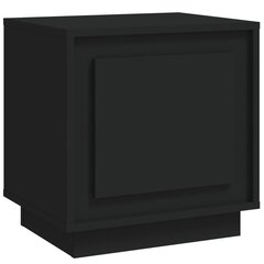 vidaXL öökapp, must, 44 x 35 x 45 cm, tehispuit hind ja info | Öökapid | kaup24.ee