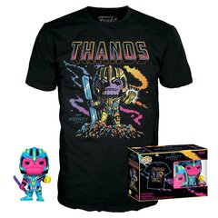 Комплект фигурок POP и футболка Marvel Infinity Saga Thanos Эксклюзивный цена и информация | Атрибутика для игроков | kaup24.ee