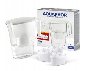 Kann veefiltriga Aquaphor 2,5l +3 filtrit цена и информация | Фильтры для воды | kaup24.ee