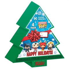 Pocket POP pack 4 kuju DC Comics Happy Holidays hind ja info | Fännitooted mänguritele | kaup24.ee