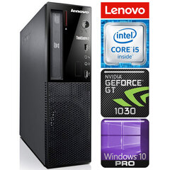 Lenovo Edge 72 SFF i5-3470 16GB 240SSD GT1030 2GB DVD WIN10Pro hind ja info | Lauaarvutid | kaup24.ee