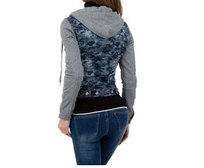 Naiste teksajakk M.Sara - sinine halliga hind ja info | Naiste pusad | kaup24.ee