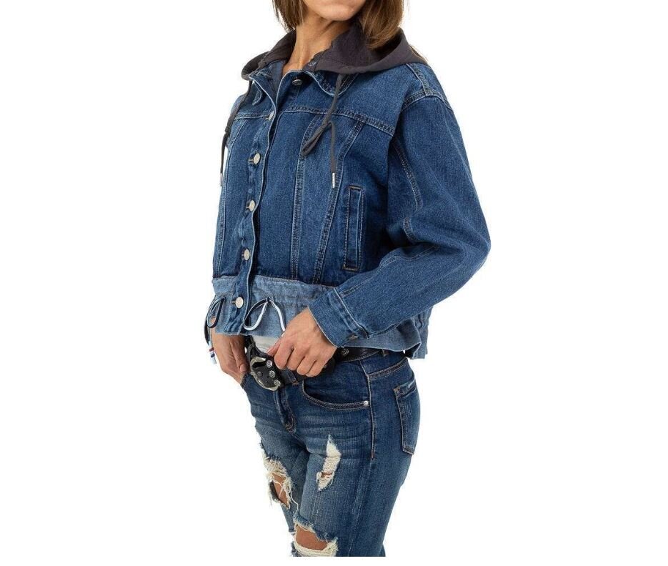 Naiste teksajakk Daysie Jeans, sinine цена и информация | Naiste pusad | kaup24.ee
