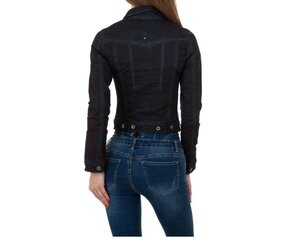 Naiste teksajakk M.Sara Denim, must hind ja info | Naiste pusad | kaup24.ee