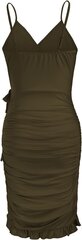Женское платье Liumilac, тёмно-зелёное цена и информация | Платья | kaup24.ee
