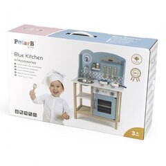 Puidust köök lastele koos tarvikutega - PolarB Viga hind ja info | Tüdrukute mänguasjad | kaup24.ee