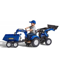 New Holland traktor koos haagisega Falk hind ja info | Falk Lapsed ja imikud | kaup24.ee