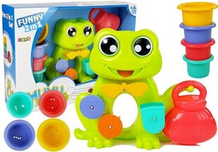 Набор игрушек для ванной лягушки с ведерком цена и информация | Игрушки для малышей | kaup24.ee