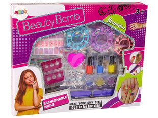 Suur küünte kaunistamise komplekt lastele hind ja info | Tüdrukute mänguasjad | kaup24.ee