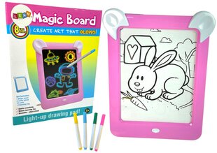 Стол для рисования, розовый цена и информация | Развивающие игрушки | kaup24.ee