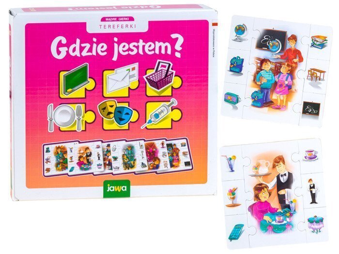 Puzzle "Kus ma olen?", Jawa hind ja info | Arendavad mänguasjad | kaup24.ee