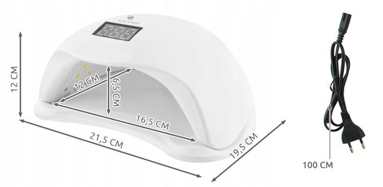 UV Lamp 48W LCD ekraaniga 24 Led hind ja info | Maniküüri, pediküüri tarvikud | kaup24.ee