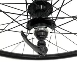 24" Esiratas 507-18, 36H, D-V-brake, XMX-A208QF, must цена и информация | Другие запчасти для велосипеда | kaup24.ee