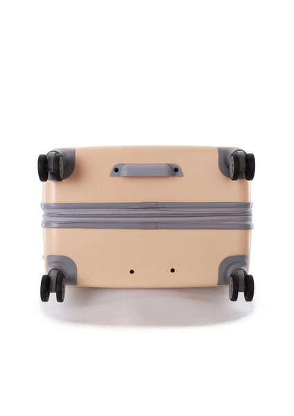 Väike kohver Elle Debossed S roosa kuld hind ja info | Kohvrid, reisikotid | kaup24.ee