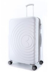 Suur kohver Elle Debossed L valge hind ja info | Kohvrid, reisikotid | kaup24.ee