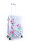 Keskmise suurusega kohver Elle Flower valge цена и информация | Kohvrid, reisikotid | kaup24.ee