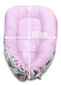 Beebipesa koos tarvikutega Babymam, roosa, 0-24 kuud цена и информация | Beebipadjad ja -tekid | kaup24.ee