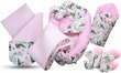 Beebipesa koos tarvikutega Babymam, roosa, 0-24 kuud цена и информация | Beebipadjad ja -tekid | kaup24.ee
