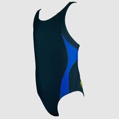 Tüdrukute ujumistrikoo Finis Youth Skinback Splice Black/Blue цена и информация | Купальники для девочек | kaup24.ee