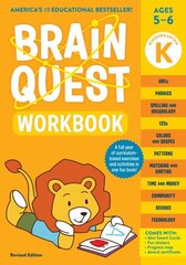 Brain Quest Workbook: Kindergarten (Revised Edition) Revised ed. цена и информация | Книги для подростков и молодежи | kaup24.ee