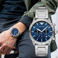 Часы мужские EMPORIO ARMANI AR11306 - MARIO (zi017b) цена и информация | Мужские часы | kaup24.ee