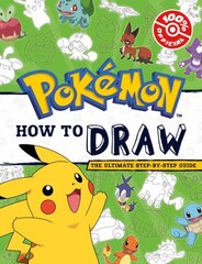 Pokemon: How to Draw hind ja info | Väikelaste raamatud | kaup24.ee