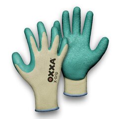 Перчатки из полиэстера и хлопка с латексным покрытием OXXA X-Grip 51-000, размер 8/M цена и информация | Рабочие перчатки | kaup24.ee