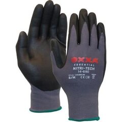 Нейлоновые перчатки с нитриловым покрытием OXXA Nitri-Tech Foam 14-690, размер 6/XS цена и информация | Рабочие перчатки | kaup24.ee