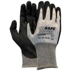 Защитные перчатки с уровнем защиты от порезов 5/D M-Safe Palm-Nitril Cut 5 14-705, нейлон/лайкра/HPPE/стекловолокно, размер 8/M цена и информация | Рабочие перчатки | kaup24.ee