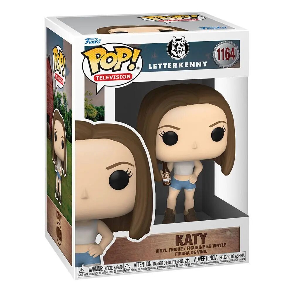 Vinüülfiguur Letterkenny POP! Televisioon Katy w/Puppers & Beer 9 cm цена и информация | Tüdrukute mänguasjad | kaup24.ee