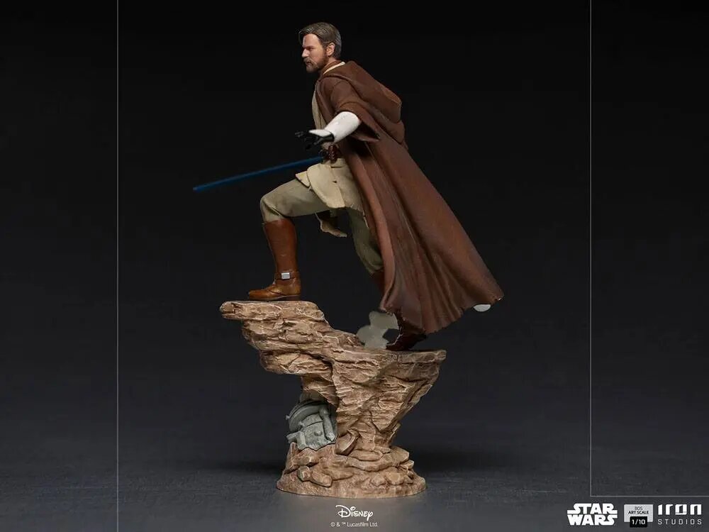 Kuju Star Wars Deluxe BDS 1/10 Obi-Wan Kenobi 28 cm цена и информация | Fännitooted mänguritele | kaup24.ee