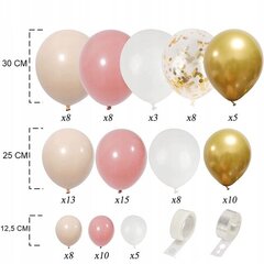 Набор воздушных шаров, 101 шт цена и информация | Шарики | kaup24.ee
