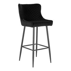 Барный стул Dallas, черный цена и информация | Стулья для кухни и столовой | kaup24.ee