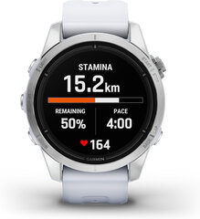 Garmin epix Pro Gen 2 Silver/Whitestone 42mm цена и информация | Смарт-часы (smartwatch) | kaup24.ee