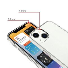 Силиконовый чехол Iphone 12​ PRO​ MAX​ 6​,​7", 2mm цена и информация | Чехлы для телефонов | kaup24.ee