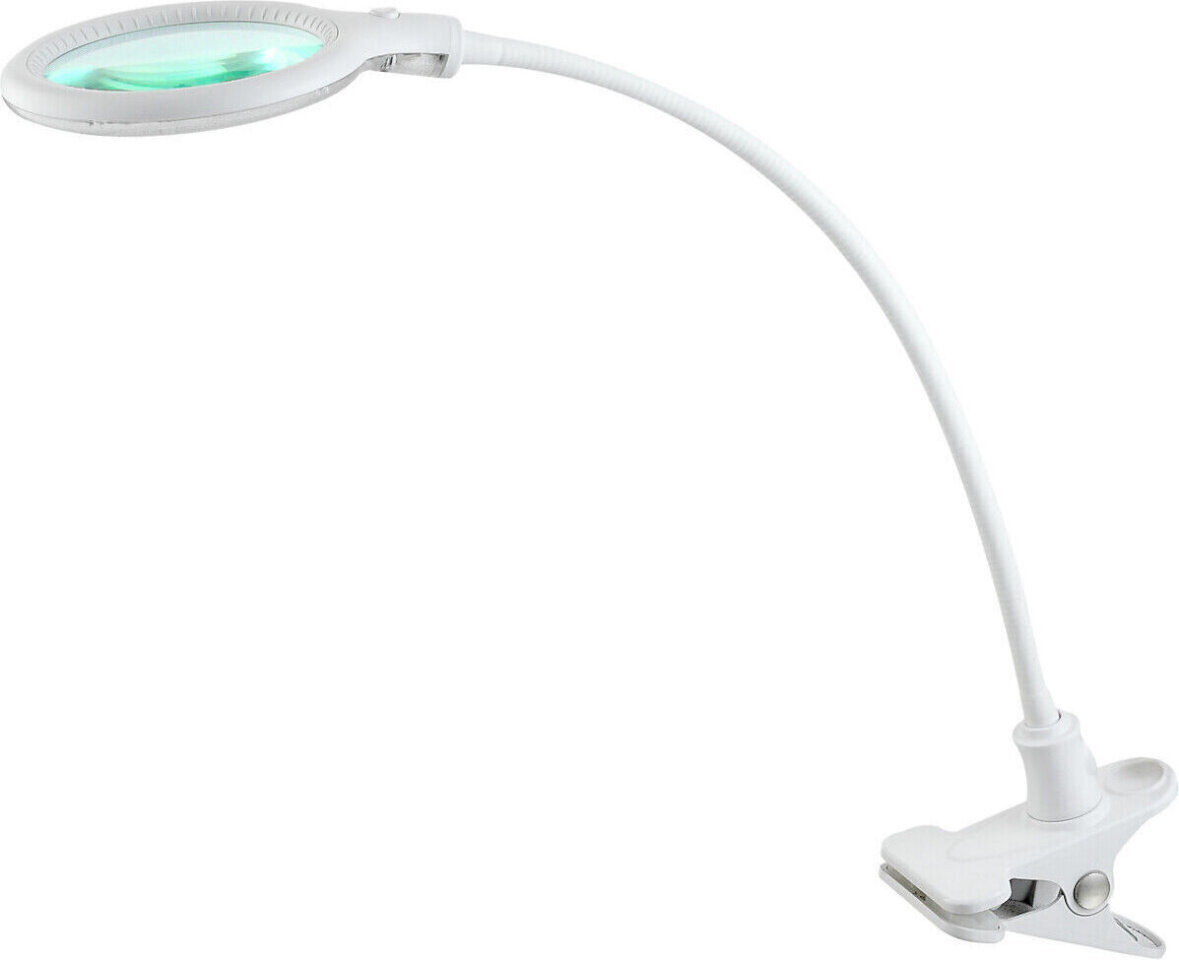 Airam laualamp Loop Clip 3D LED, valge, USB цена и информация | Laualambid | kaup24.ee